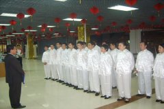 我校对赴日长嘴壶茶艺学员进行了考核