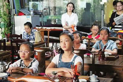 茶艺培训为暑假画上圆满句号